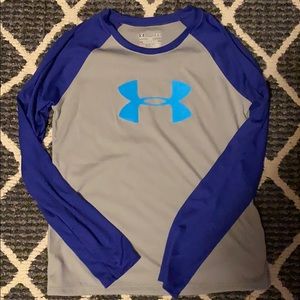 UA girls long sleeve tee